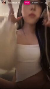 สาวเกาหลีตัวเล็กผิวขาว ติ้วหีสดในไลฟ์ IG ครางเสียวลั่น เงี่ยนน้ำเงี่ยนทะลัก